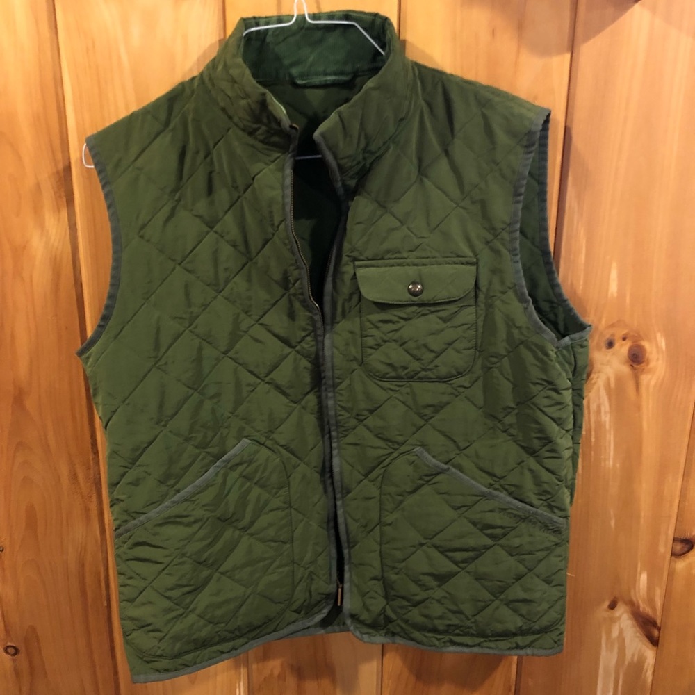 Green Vineyard Vines Vest - Large